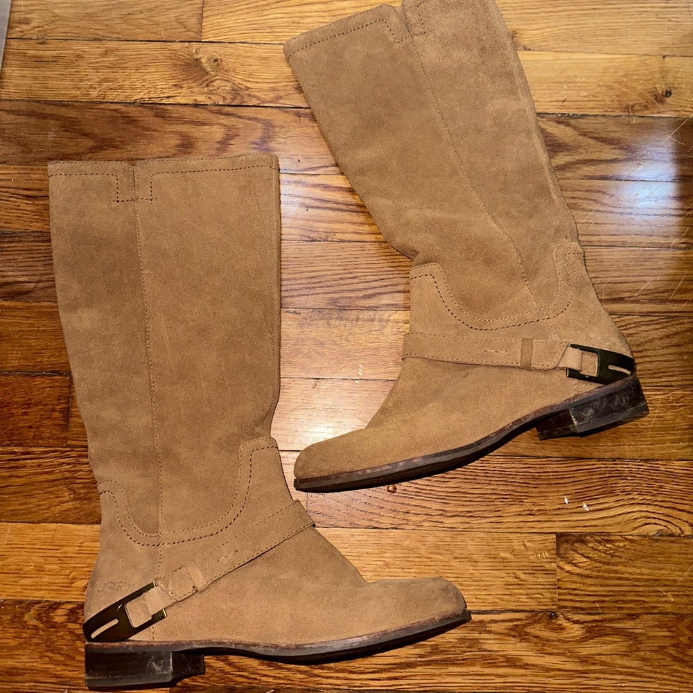UGG suede riding style boots
